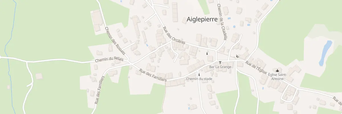 Plan du 2 Che des Lilas à Aiglepierre