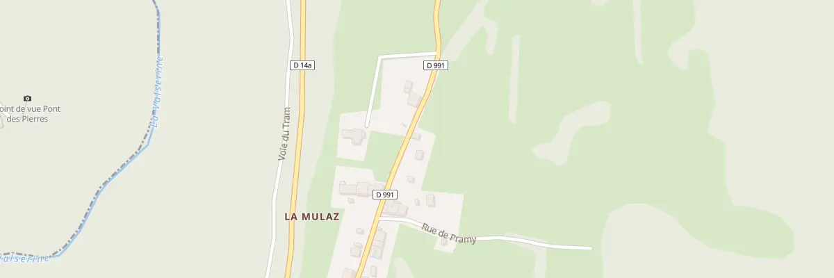 Plan du 5149 Pramy à Confort