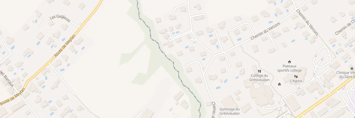 Plan du 62 Imp de Corbonne à Saint-Ismier