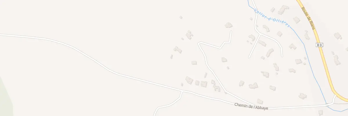 Plan du 6031 Plantacier à Ollières