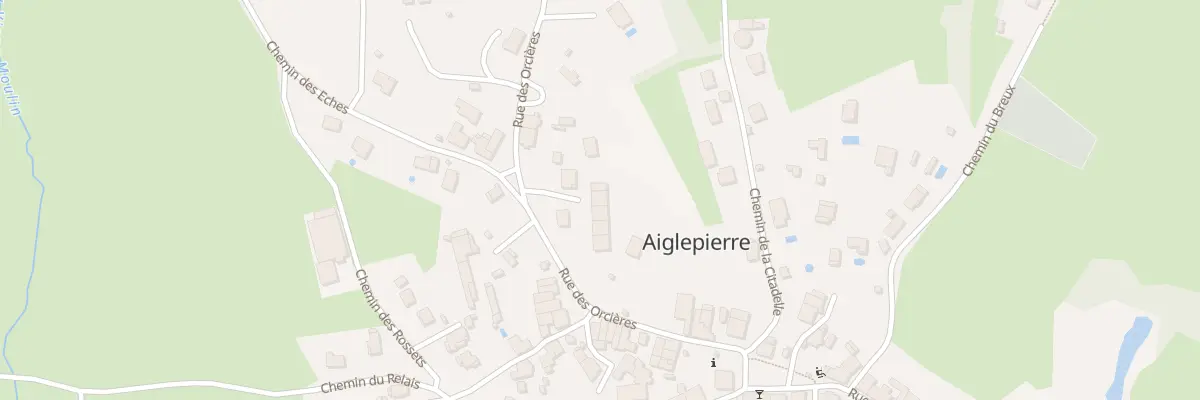 Plan du 4D Rue des Orcières à Aiglepierre