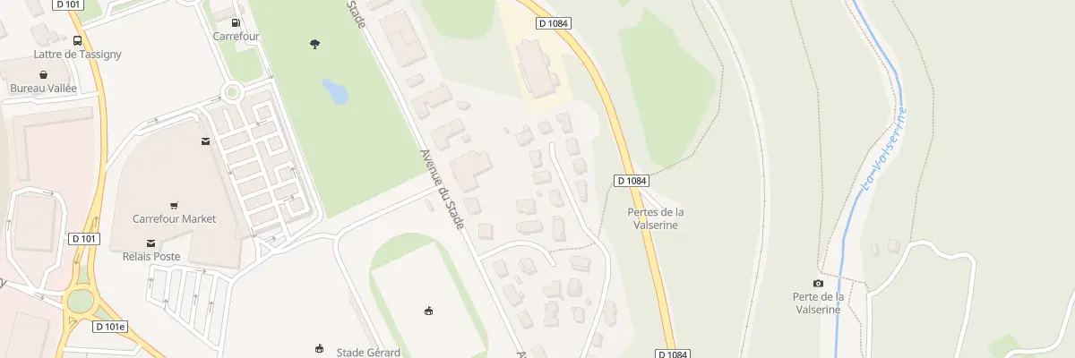 Plan du 3 Che du Melabry à Valserhône