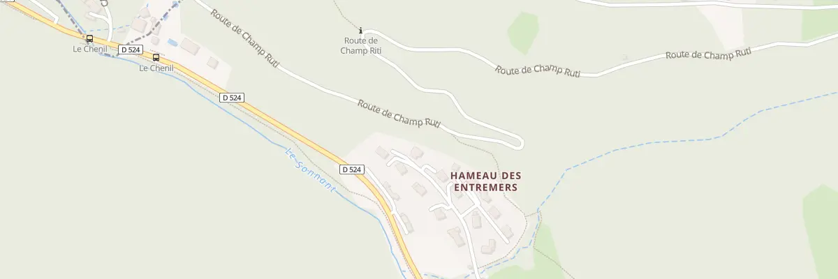 Plan du 288 Rue des Écureuils à Saint-Martin-d’Uriage