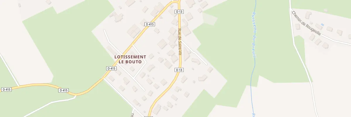 Plan du 14 Rue de Saint-Vit à Lavernay