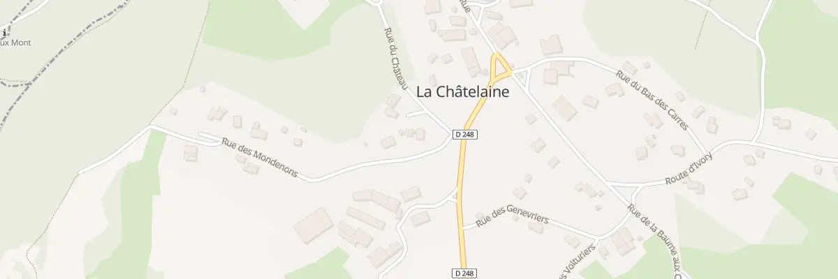 Plan du 2 Rue des Mondenons à La Châtelaine
