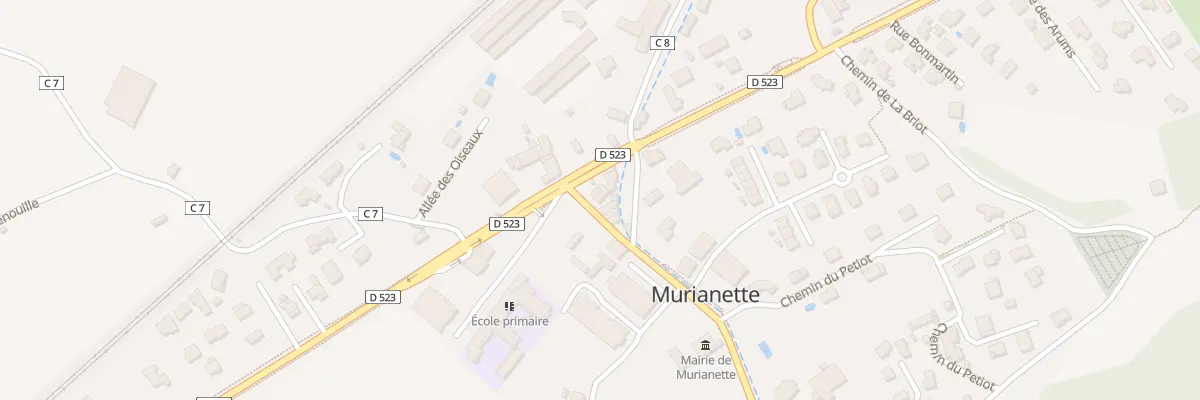 Plan du 110 Che de l’Église à Murianette