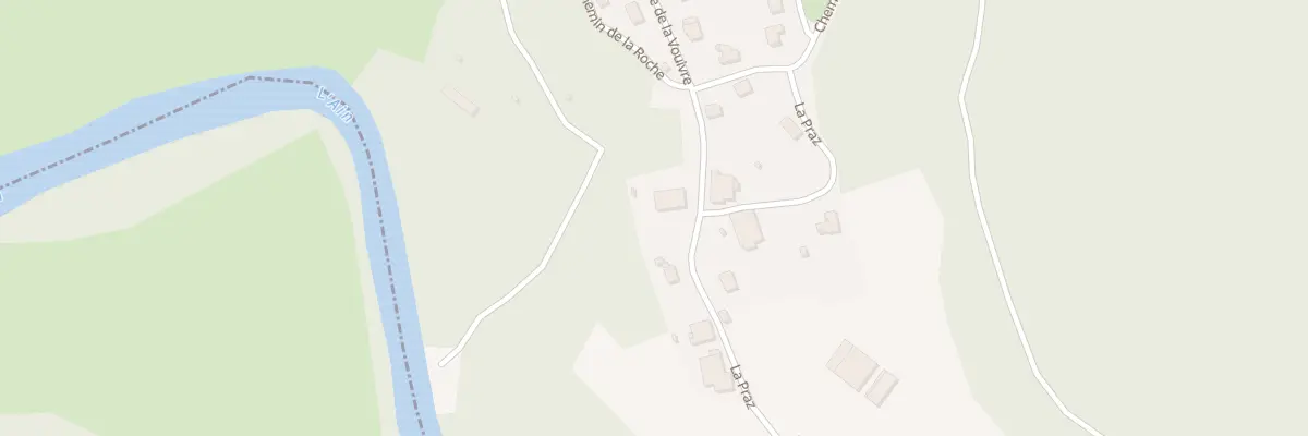 Plan du 2 La Praz à Crotenay