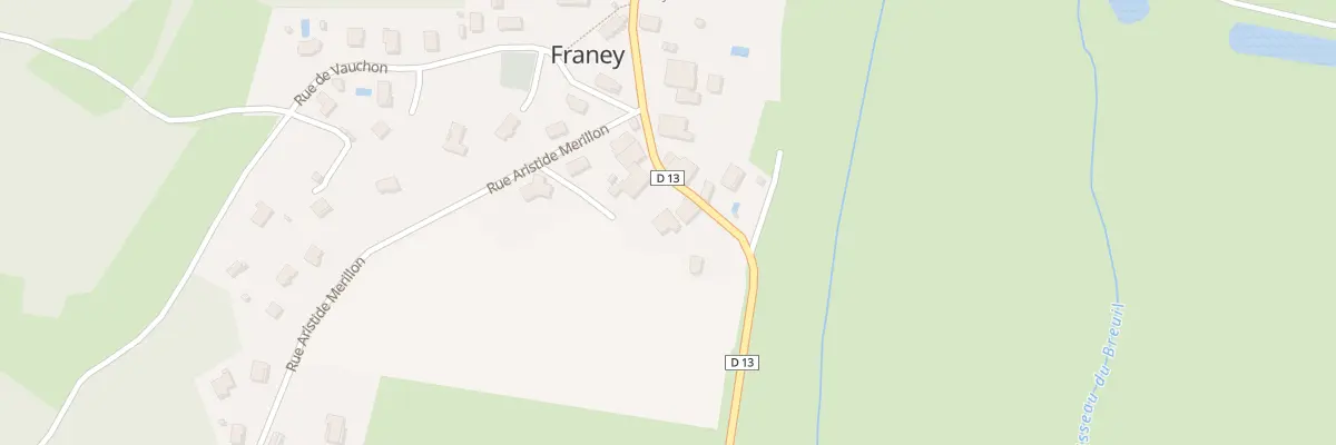 Plan du 36 Gr Grande Rue à Franey
