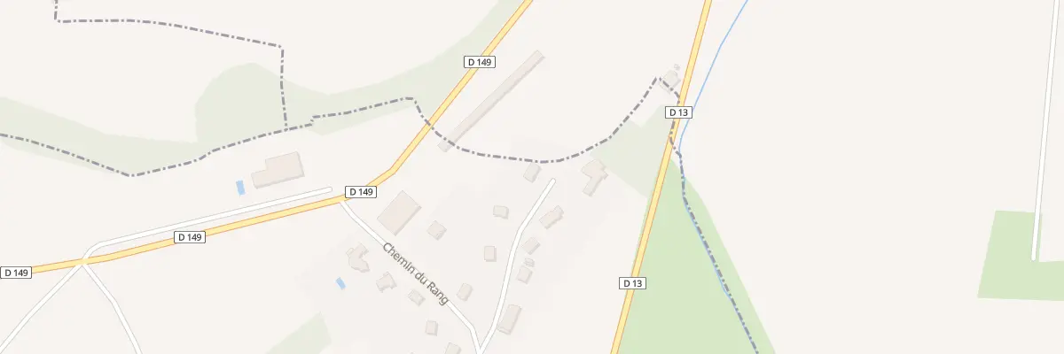 Plan du 23 Che du Rang à Franey