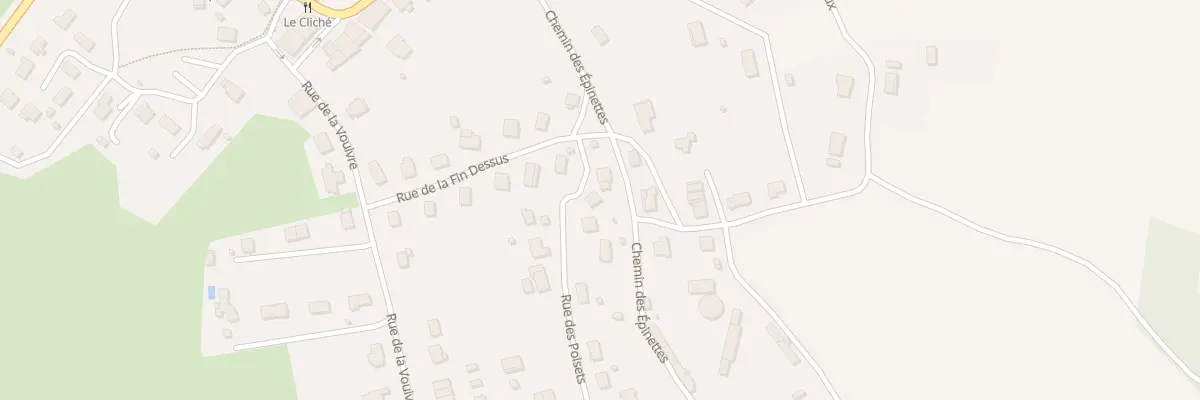 Plan du 26 Rue des Poisets à Crotenay