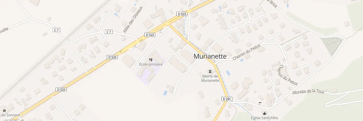 Plan du 140B Mte du Champ de la Vigne à Murianette