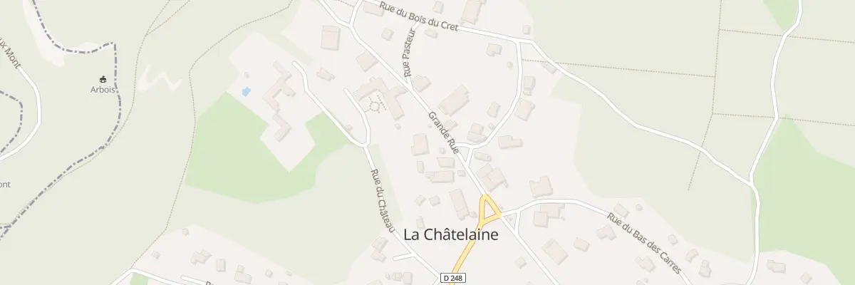 Plan du 3 Grande Rue à La Châtelaine
