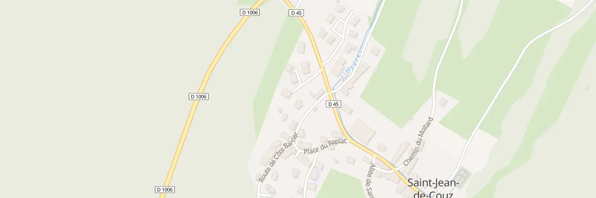 Plan du 5117 Cret du Dimanche à Saint-Jean-de-Couz
