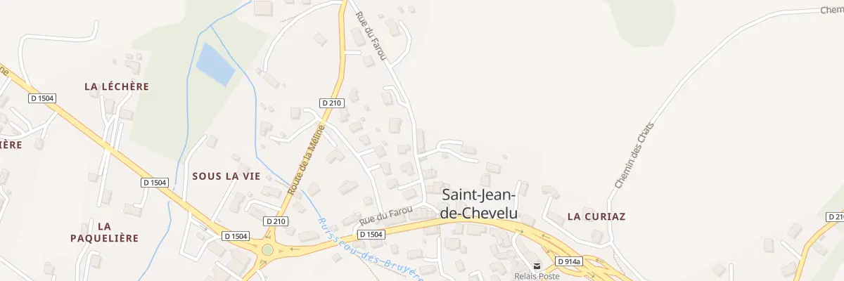 Plan du 5276 Chevelu à Saint-Jean-de-Chevelu