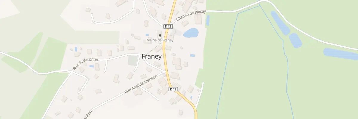 Plan du 27 Gr Gde Rue à Franey