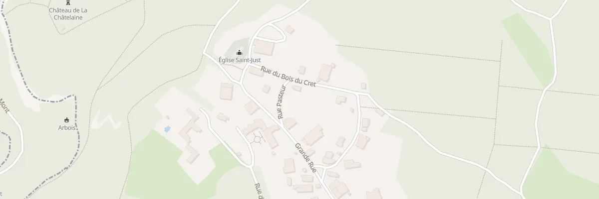 Plan du 5056 Rue du Bois du Crêt à La Châtelaine