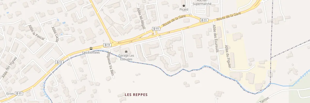 Plan du 662 Rte de la Gare à Sanary-sur-Mer
