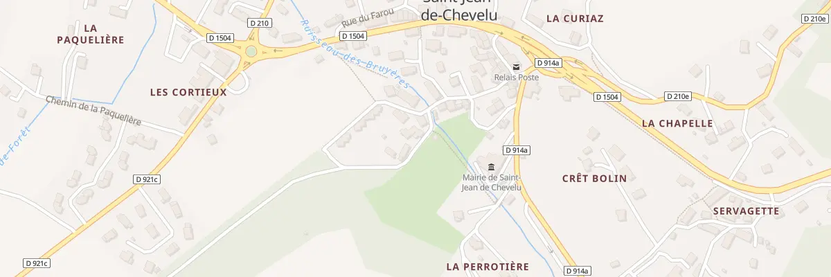 Plan du 5148 Chevelu à Saint-Jean-de-Chevelu