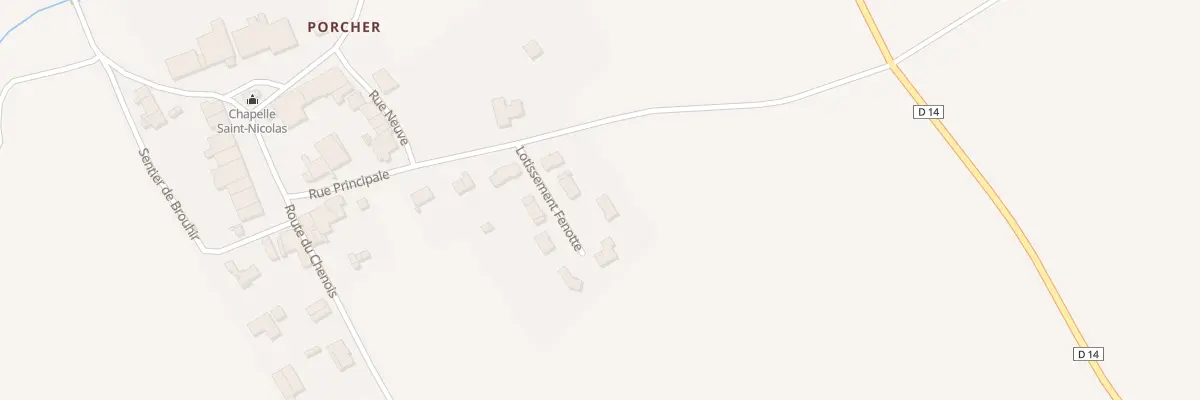Plan du 4 Lotissement Fenotte à Brainville