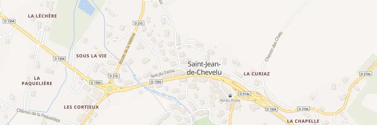 Plan du 5122 Chevelu à Saint-Jean-de-Chevelu