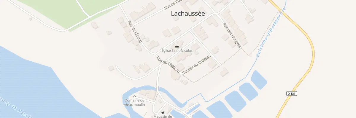 Plan du 9 Gr Grande Rue à Lachaussée