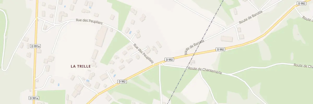 Plan du 525 Rte du Pont Neuf à Corbonod