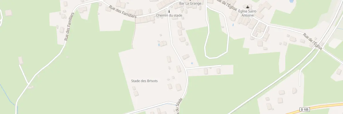 Plan du 8 Rue du Stade à Aiglepierre