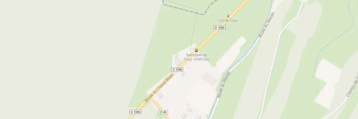 Plan du 5005 Le Cheval Blanc à Saint-Jean-de-Couz