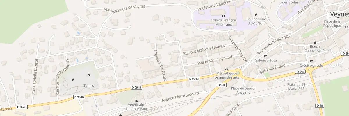 Plan du 2B Rue Clos d’Azur à Veynes