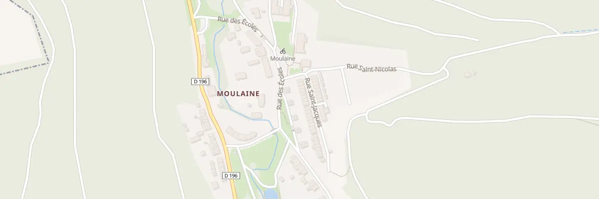 Plan du 6 Rue St Jacques à Haucourt-Moulaine