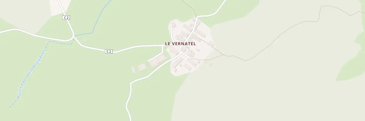 Plan du 5180 Le Vernatel à Saint-Jean-de-Chevelu