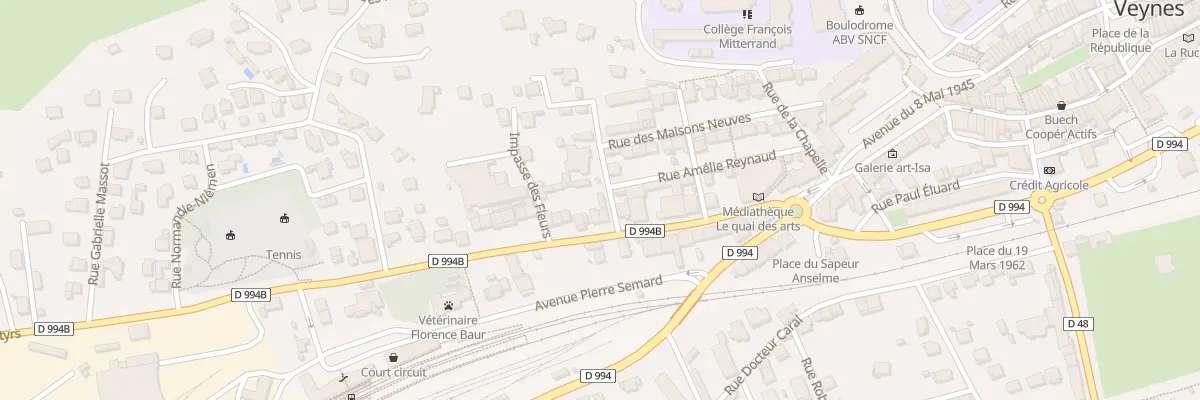 Plan du 2A Rue Clos d’Azur à Veynes