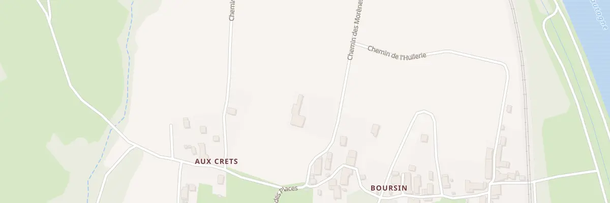 Plan du 123 Che des Morènes à Anglefort