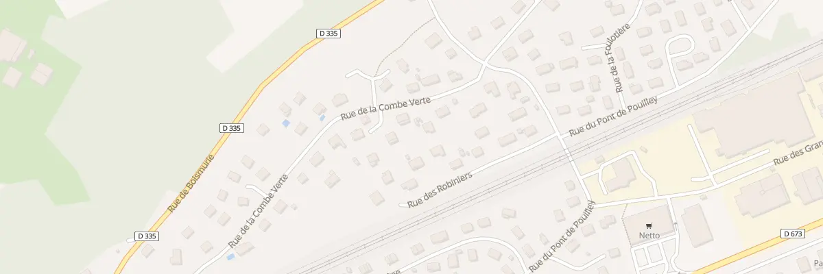 Plan du 20 Rue de la Combe Verte à Saint-Vit