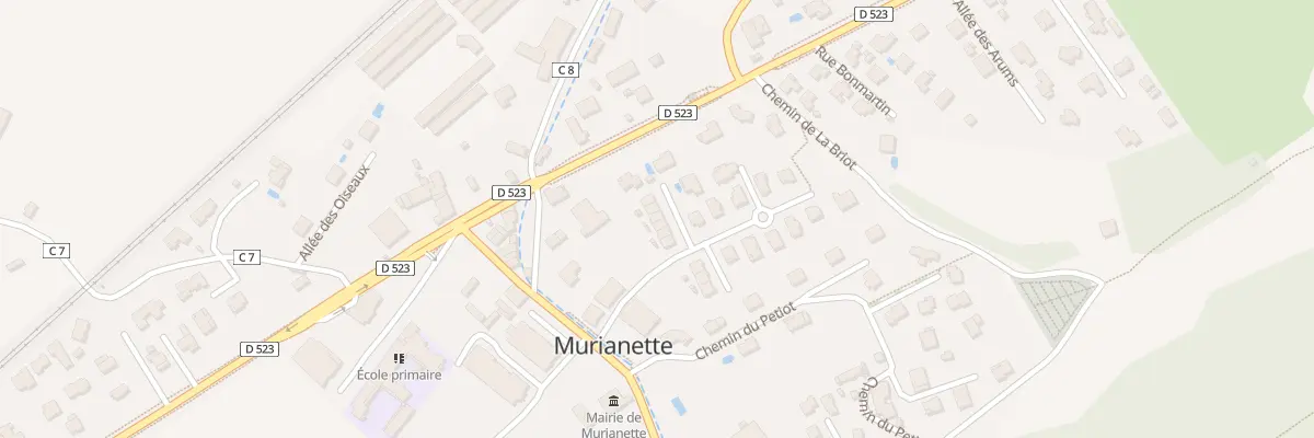 Plan du 6 Che Colombe à Murianette
