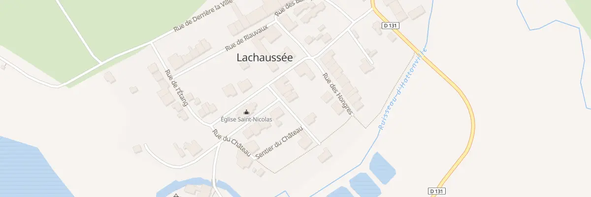 Plan du 3 Rue Fournirue à Lachaussée