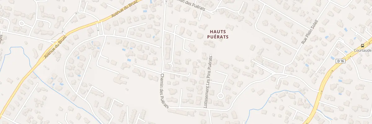 Plan du 576 Che des Puérats à Six-Fours-les-Plages