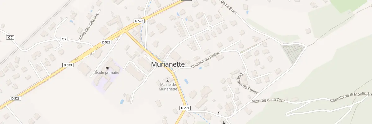 Plan du 55 Che des Petiots à Murianette