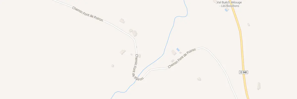 Plan du 5084 Pont de Poiron à Val Buëch-Méouge