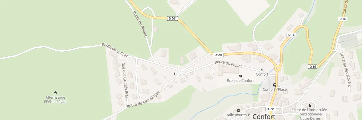 Plan du 88 Rue de la Crete à Confort