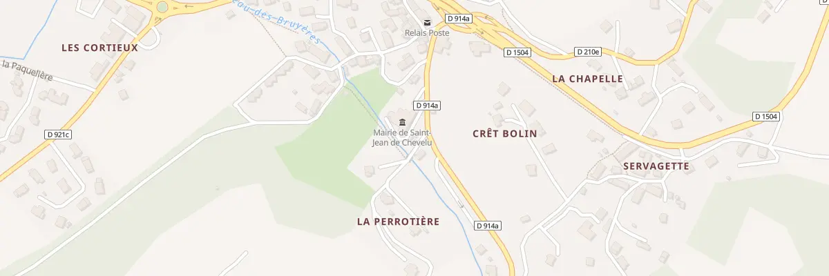 Plan du 5160 Chevelu à Saint-Jean-de-Chevelu