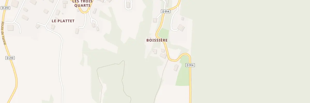 Plan du 2534 Rte du Tour du Lac à Saint-Pierre-de-Curtille