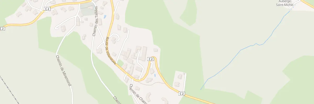 Plan du 1476 Rte de Villeneuve à Saint-Martin-d’Uriage