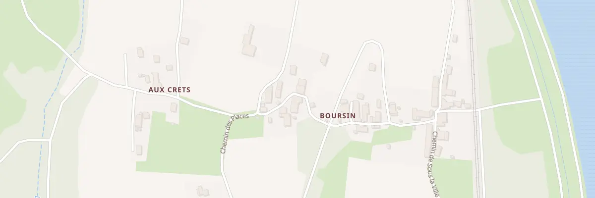 Plan du 56 Che du Champ de la Grange à Anglefort