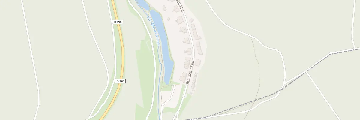 Plan du 50 Rue St Eloi à Haucourt-Moulaine
