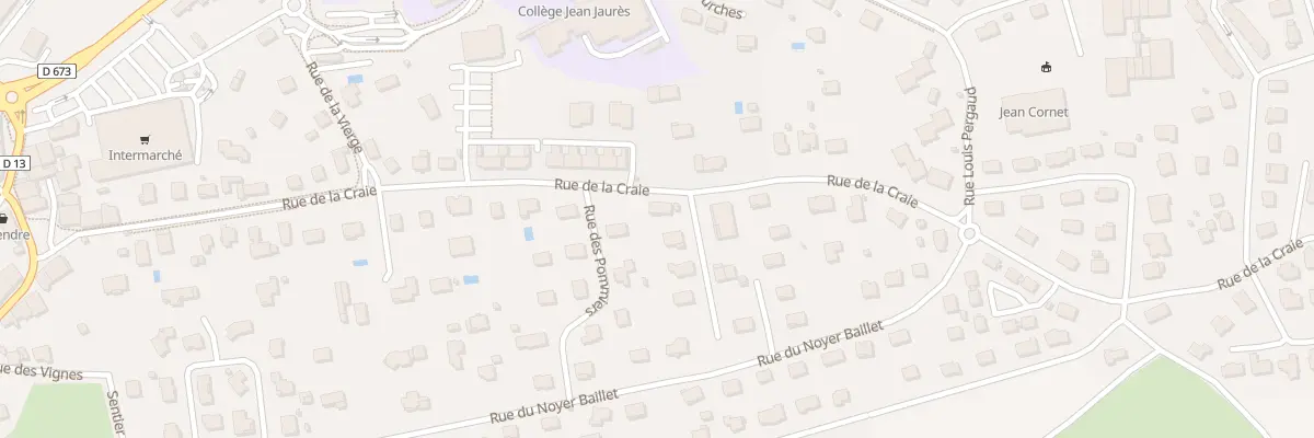 Plan du 36 Rue de la Craie à Saint-Vit