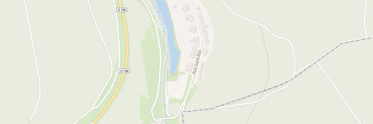 Plan du 55 Rue St Eloi à Haucourt-Moulaine