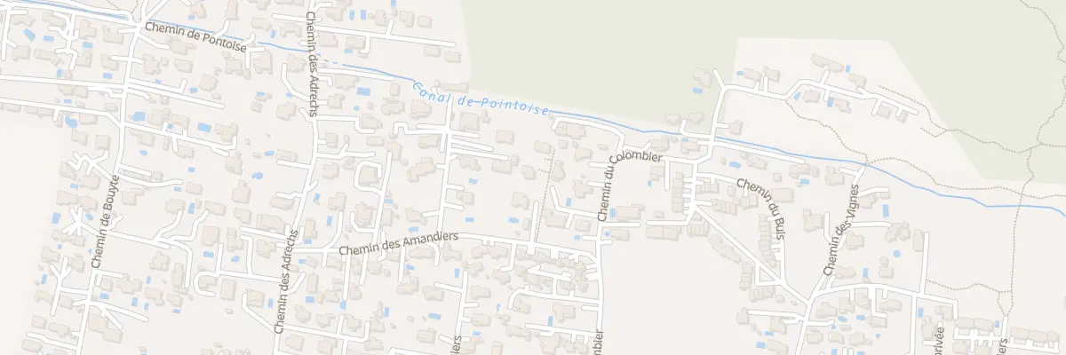 Plan du 241 Che des Amandiers à Vinon-sur-Verdon