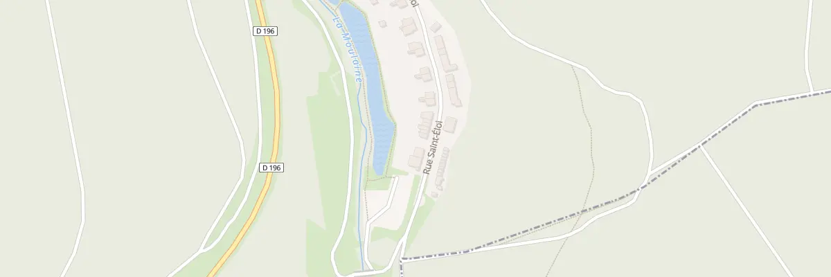 Plan du 54 Rue St Eloi à Haucourt-Moulaine