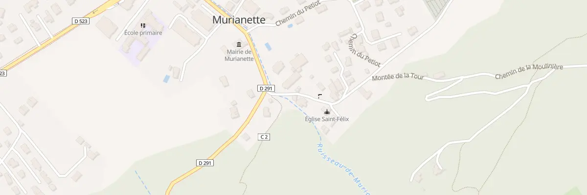 Plan du 42 Che de l’Église à Murianette